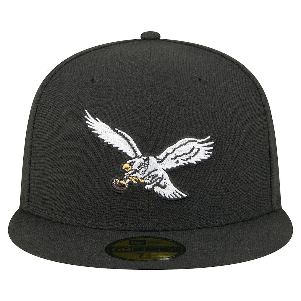 NFL Philadelphia Eagles Super Bowl LIX Champions Historic Side Patch 59FIFTY Fitted Hat