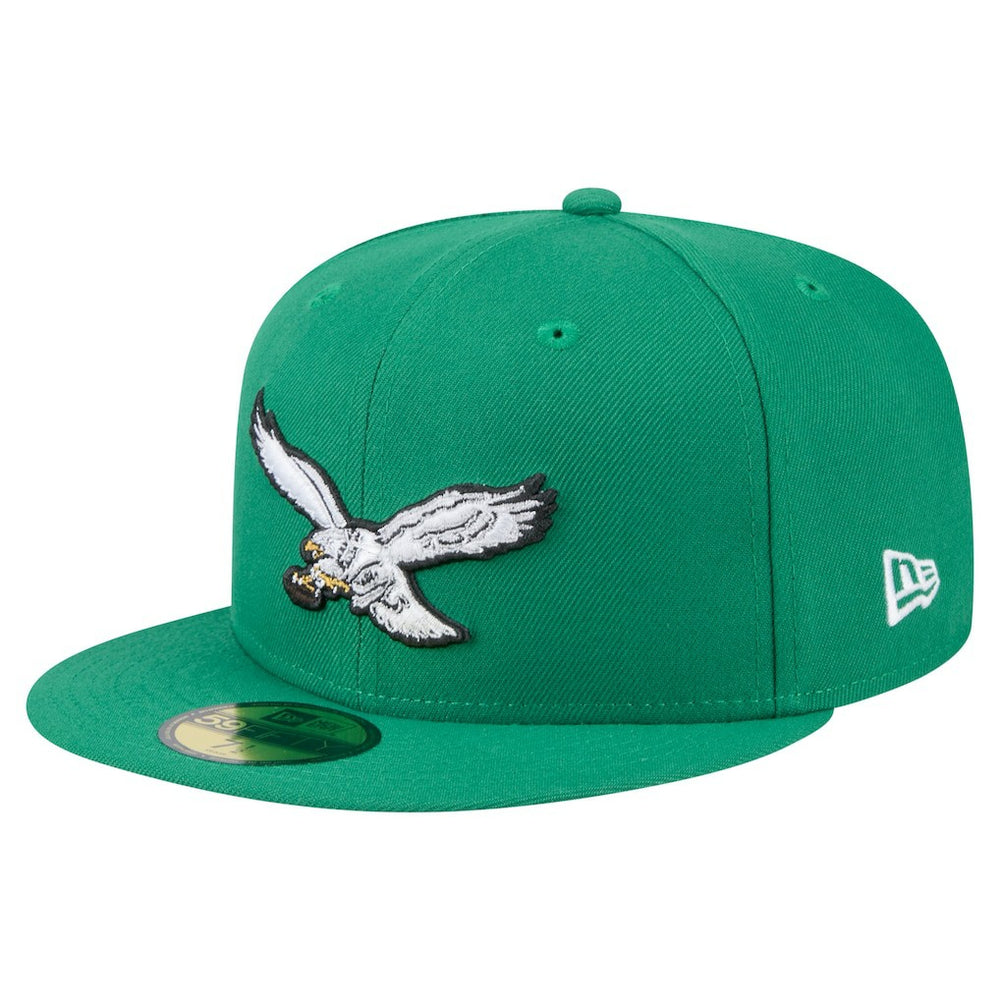 NFL Philadelphia Eagles Super Bowl LIX Champions Historic Side Patch 59FIFTY Fitted Hat