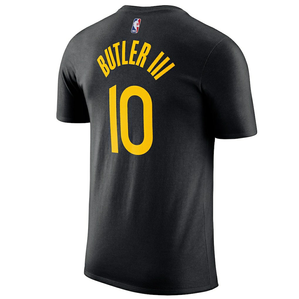 Jimmy Butler III Golden State Warriors Jordan Brand Statement Edition Name & Number T-Shirt sale - Black sale