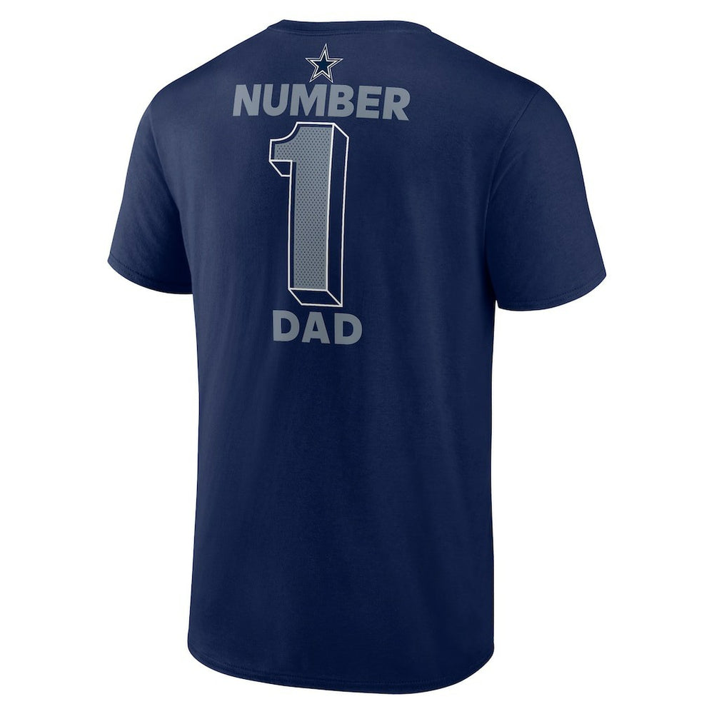 NFL Dallas Cowboys Big & Tall Number One Dad T-Shirt
