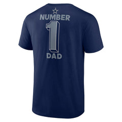 NFL Dallas Cowboys Big & Tall Number One Dad T-Shirt