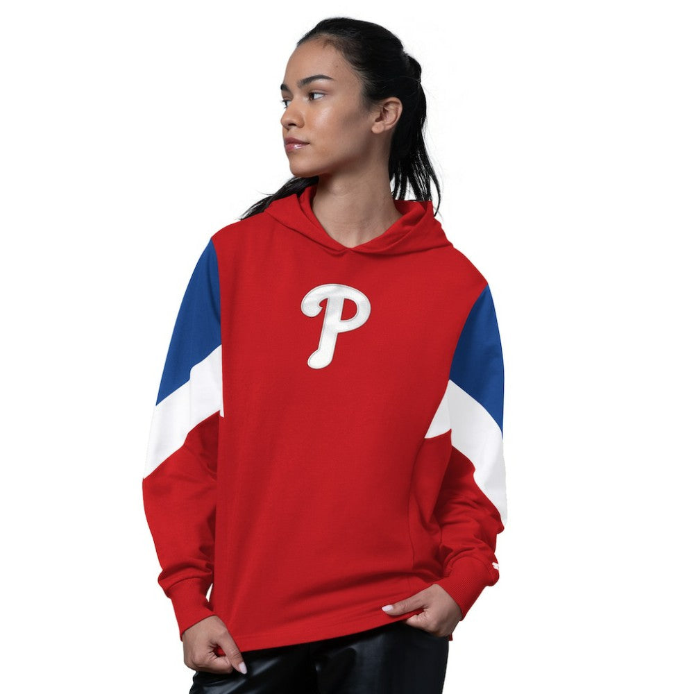 Philadelphia Phillies Starter Women's Scrimmage Pullover Hoodie - Red