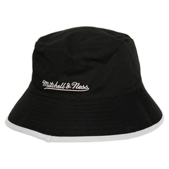 Philadelphia 76ers Flip It Reversible Bucket Hat - Black | Mitchell & Ness outlet