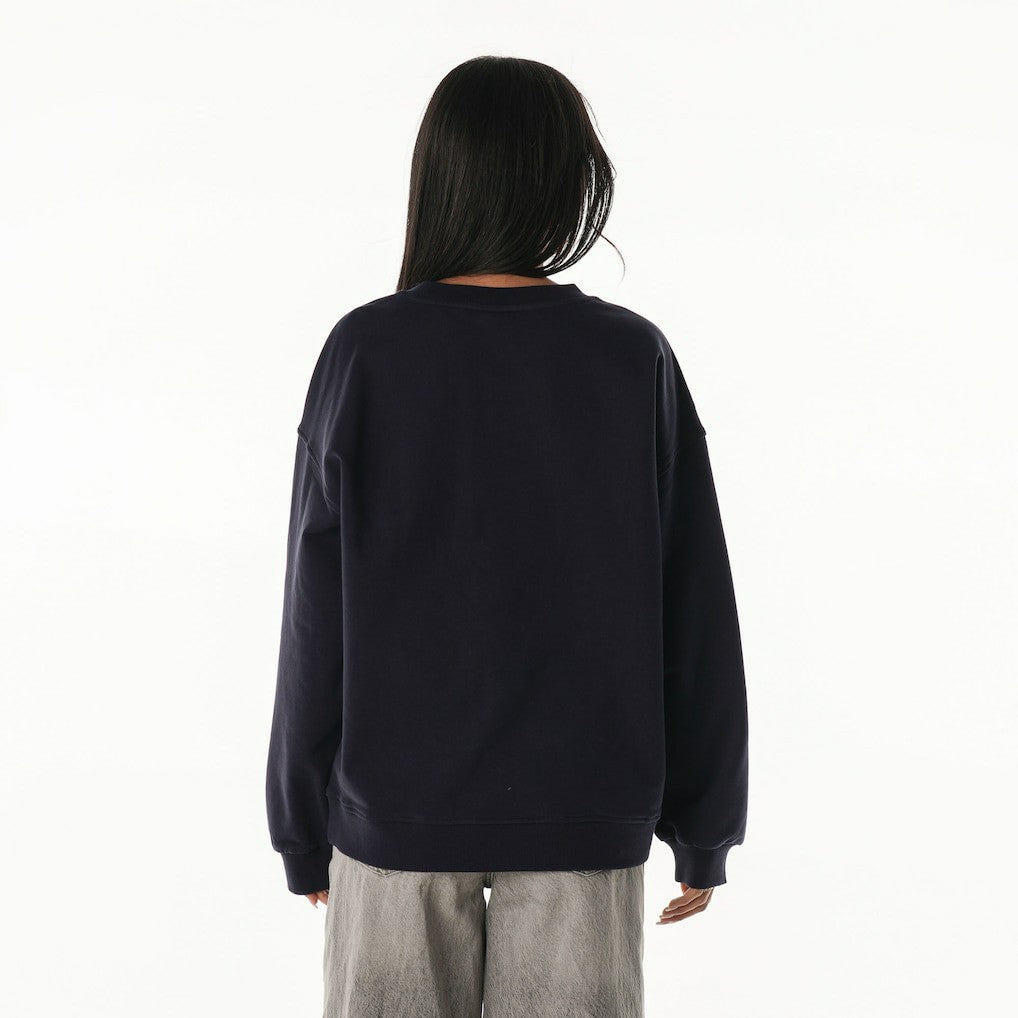 NFL Dallas Cowboys The Wild Collective Women's Rock Crystal Oversized Crewneck Sweatshirt
