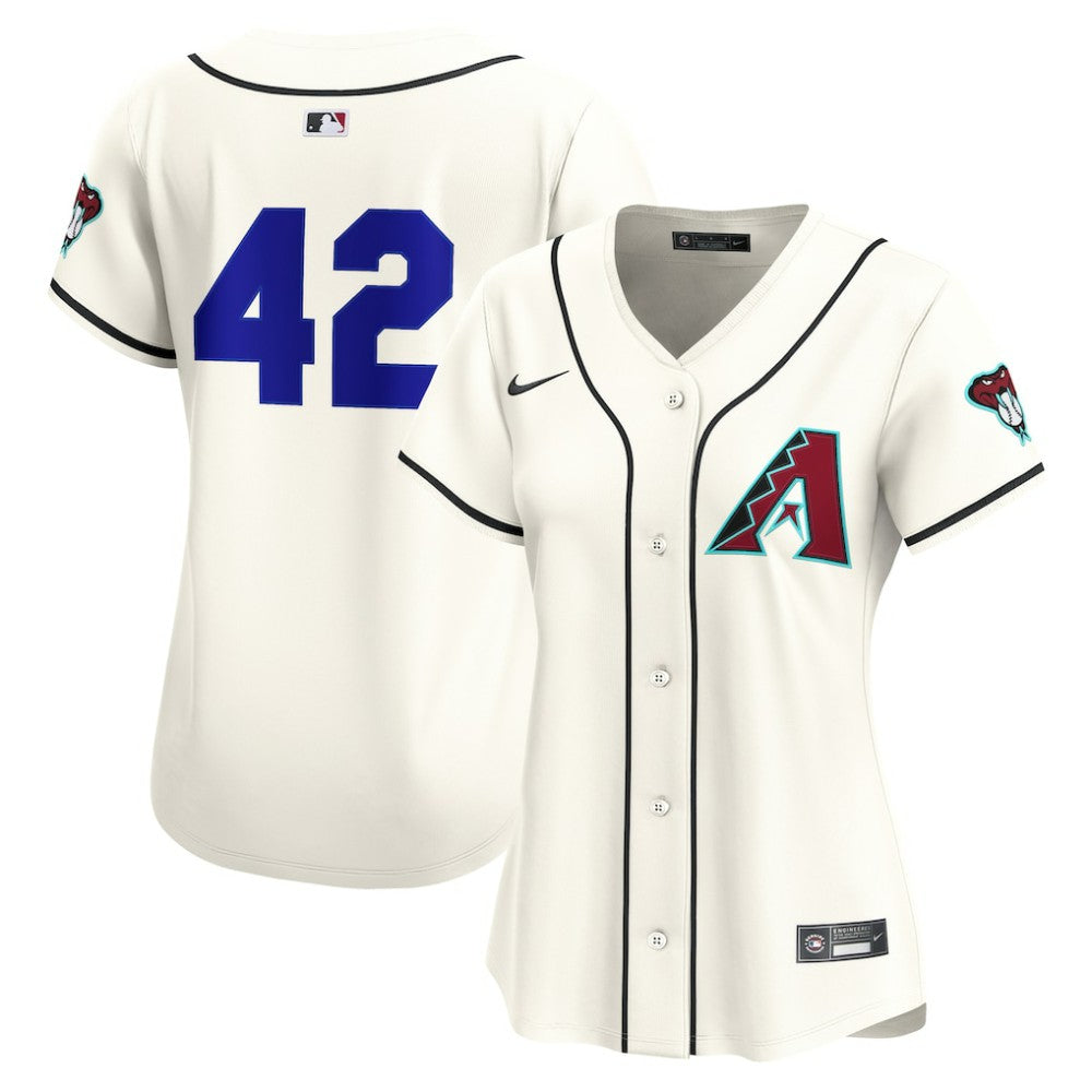 Arizona Diamondbacks Home 2025 Jackie Robinson Day Limited Jersey - Cream | Nike