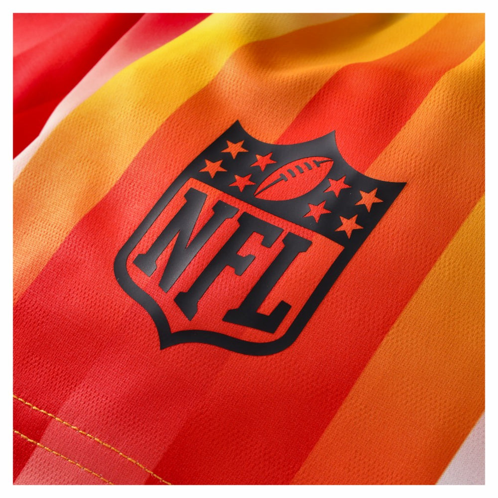 NFL Kansas City Chiefs NFL Football x Football Collared Fan Top
