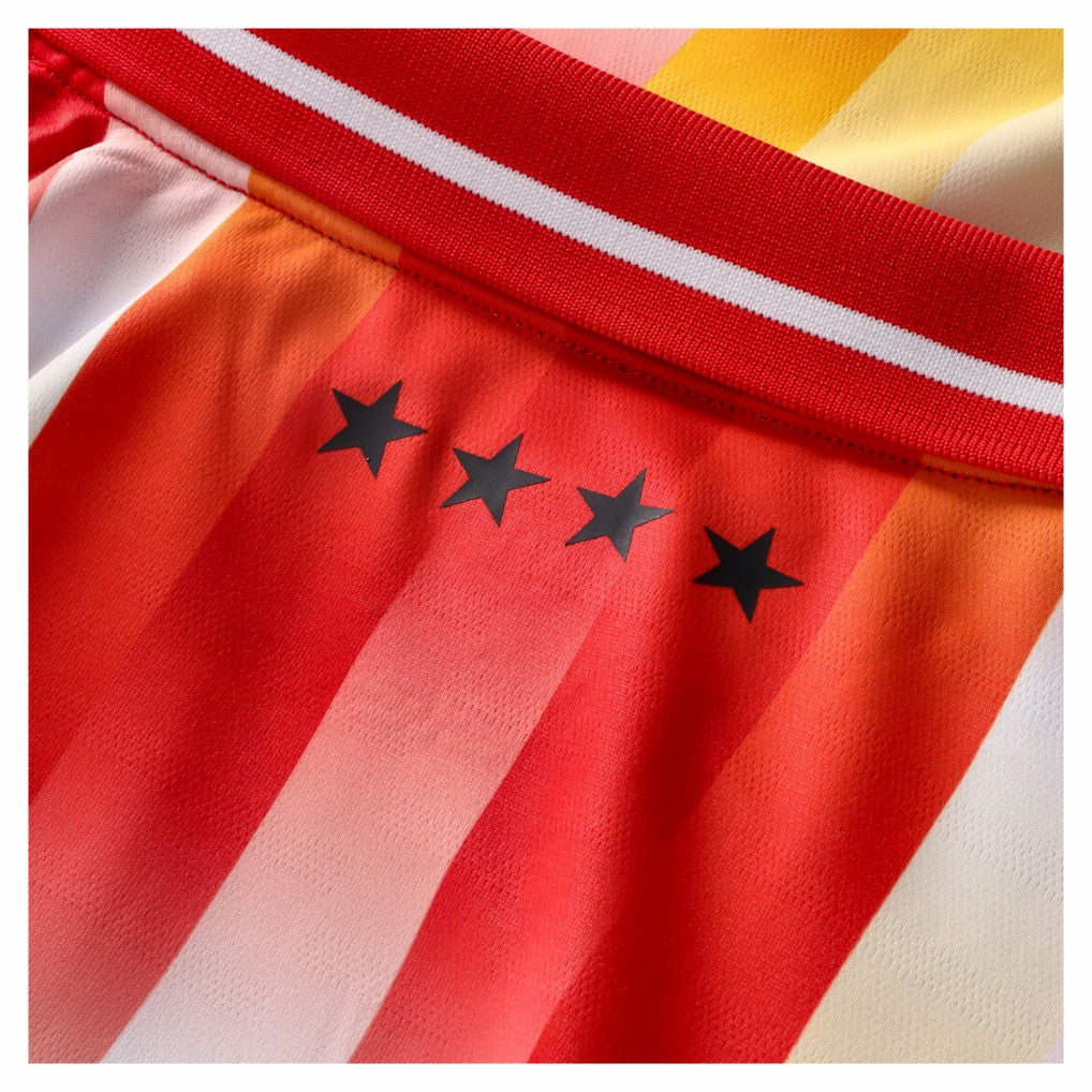 NFL Kansas City Chiefs NFL Football x Football Collared Fan Top