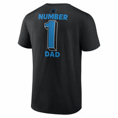 NFL Carolina Panthers #1 Dad Jersey T-Shirt