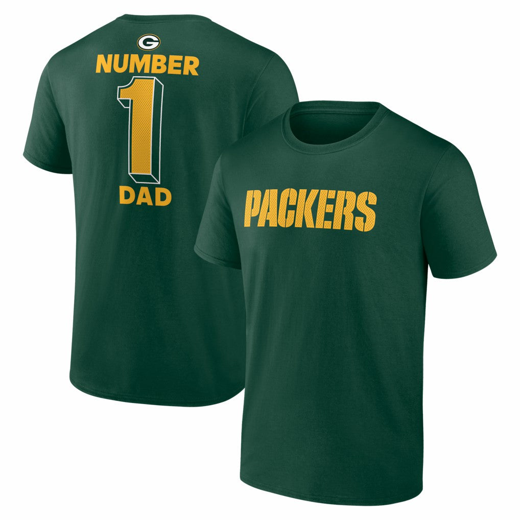 NFL Green Bay Packers #1 Dad Jersey T-Shirt