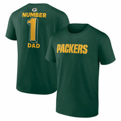 NFL Green Bay Packers #1 Dad Jersey T-Shirt