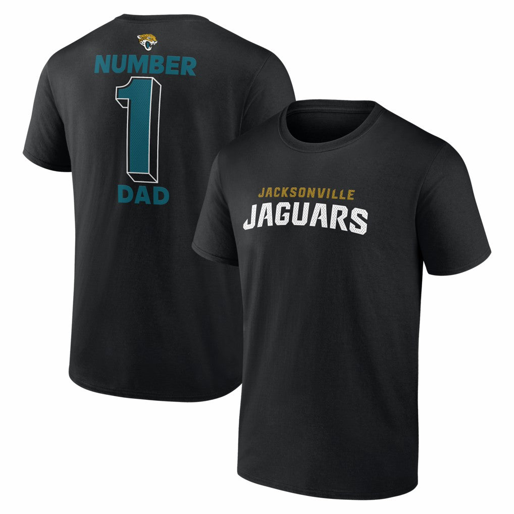 NFL Jacksonville Jaguars #1 Dad Jersey T-Shirt