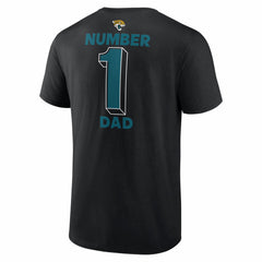 NFL Jacksonville Jaguars #1 Dad Jersey T-Shirt