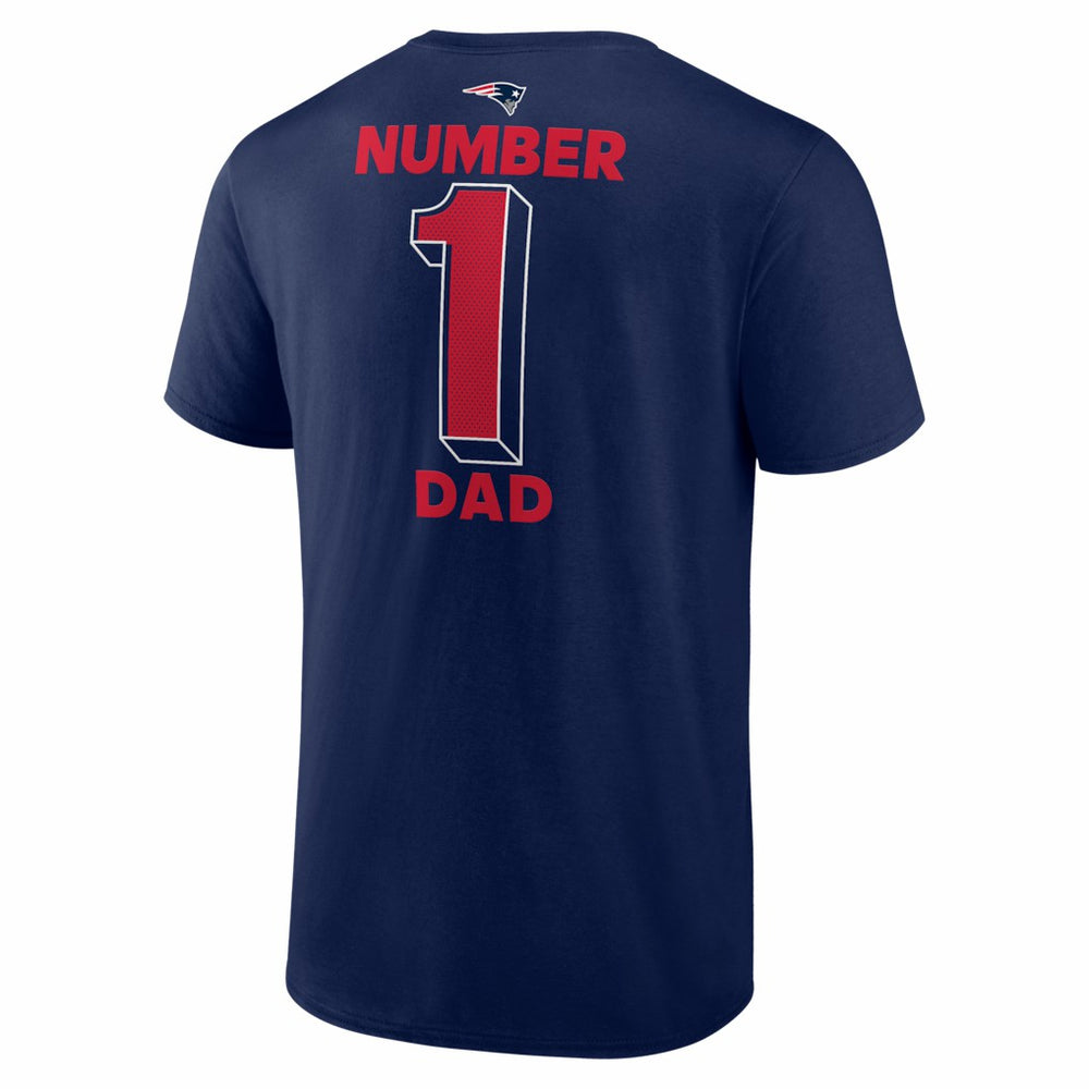 NFL New England Patriots #1 Dad Jersey T-Shirt