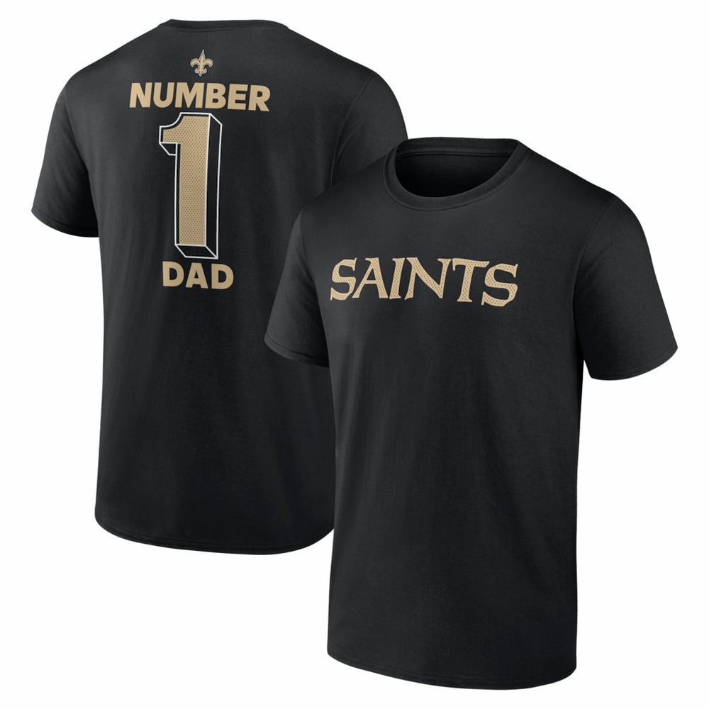 NFL New Orleans Saints #1 Dad Jersey T-Shirt