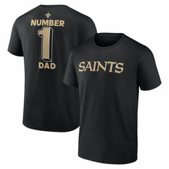 NFL New Orleans Saints #1 Dad Jersey T-Shirt