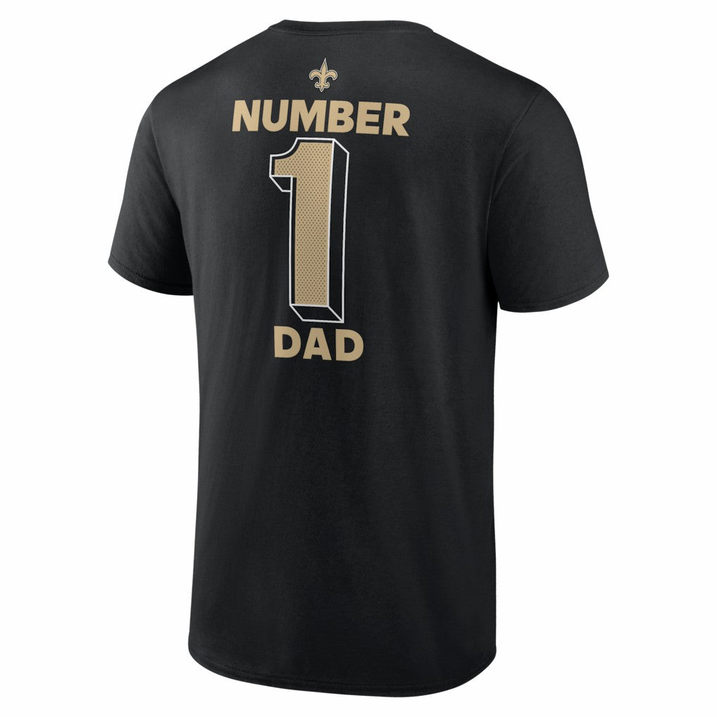 NFL New Orleans Saints #1 Dad Jersey T-Shirt