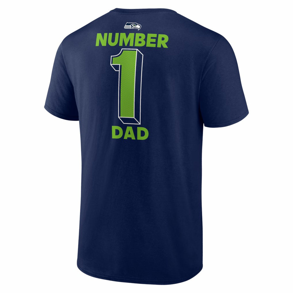 NFL Seattle Seahawks #1 Dad Jersey T-Shirt