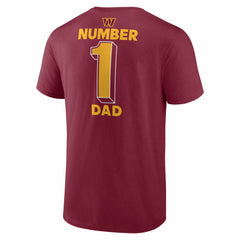 NFL Washington Commanders #1 Dad Jersey T-Shirt