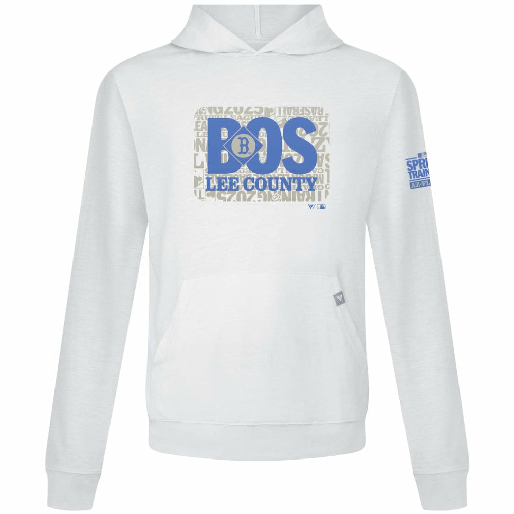 Boston Red Sox Levelwear 2025 Spring Training Relay Pullover Hoodie - White