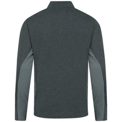 Kansas City Royals Levelwear Waffle Insignia 2.0 Quarter-Zip Pullover - Heather Black
