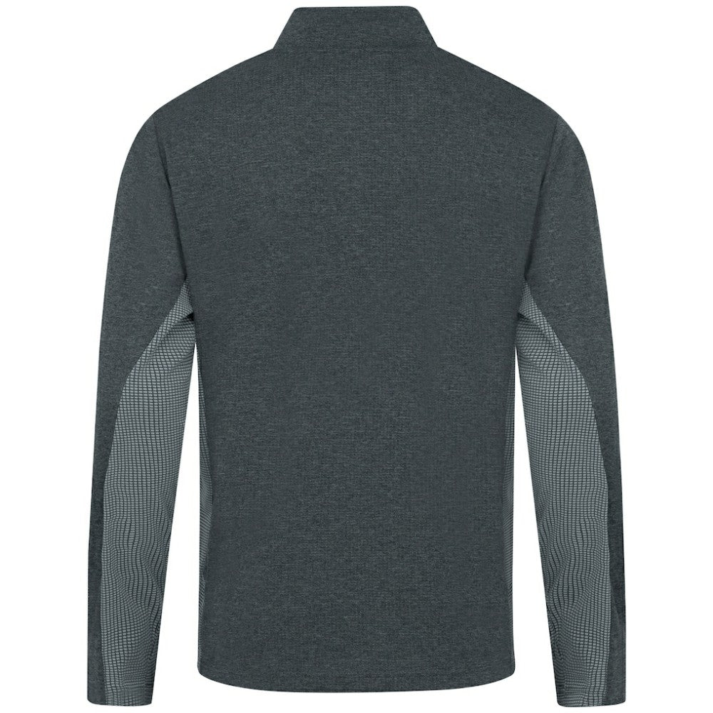 Houston Astros Levelwear Waffle Insignia 2.0 Quarter-Zip Pullover - Heather Black