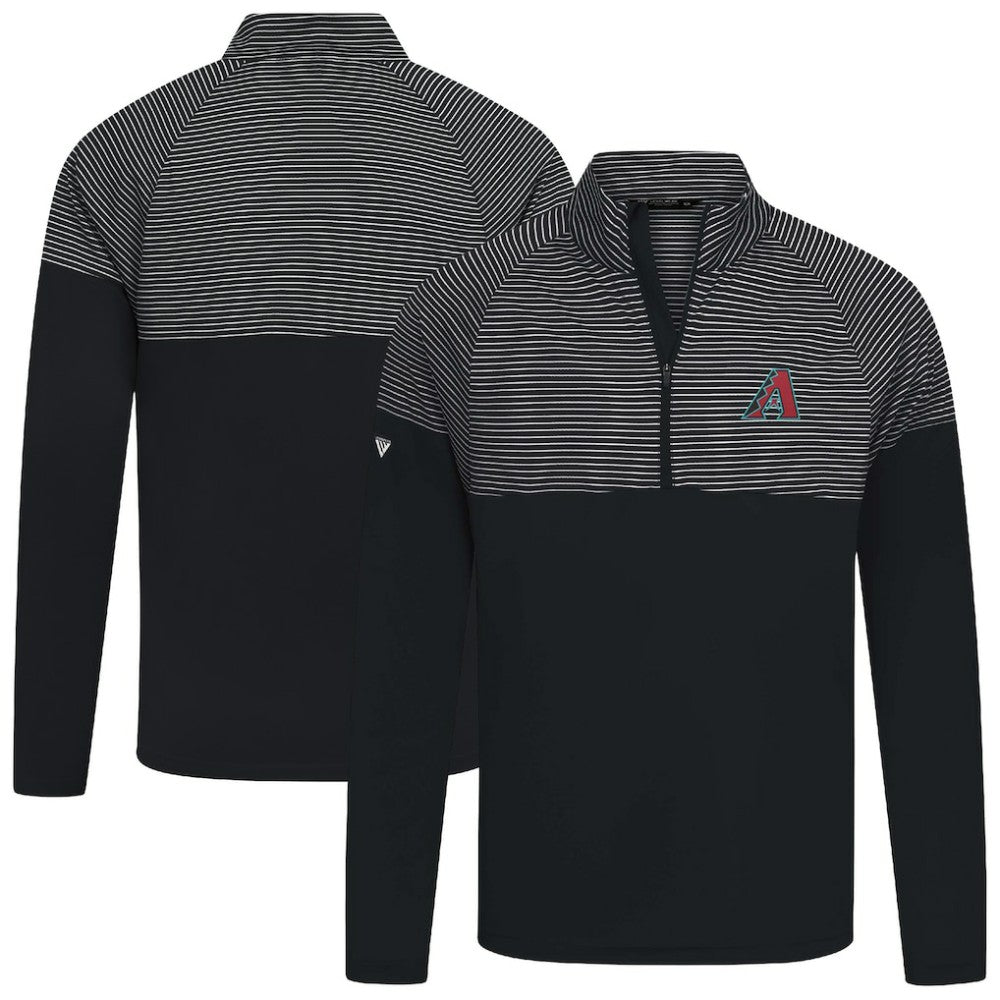Arizona Diamondbacks Levelwear Classic Stripes Insignia 2.0 Pullover - Black