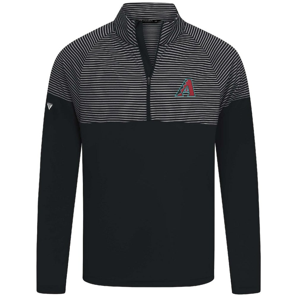 Arizona Diamondbacks Levelwear Classic Stripes Insignia 2.0 Pullover - Black