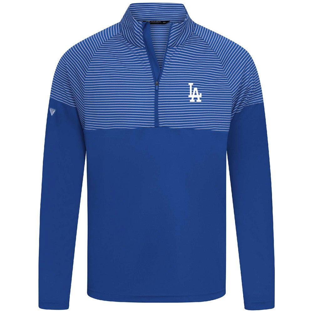 Los Angeles Dodgers Levelwear Classic Stripes Insignia 2.0 Pullover - Royal