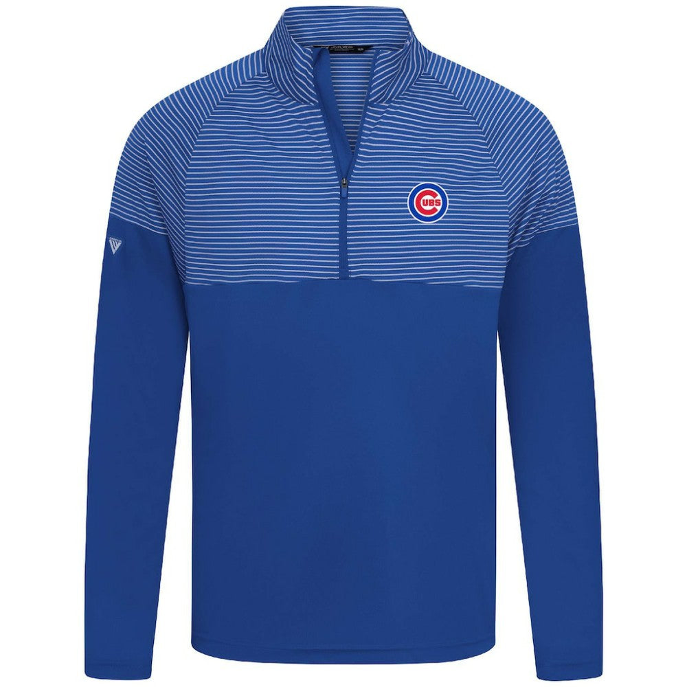 Chicago Cubs Levelwear Classic Stripes Insignia 2.0 Pullover - Royal