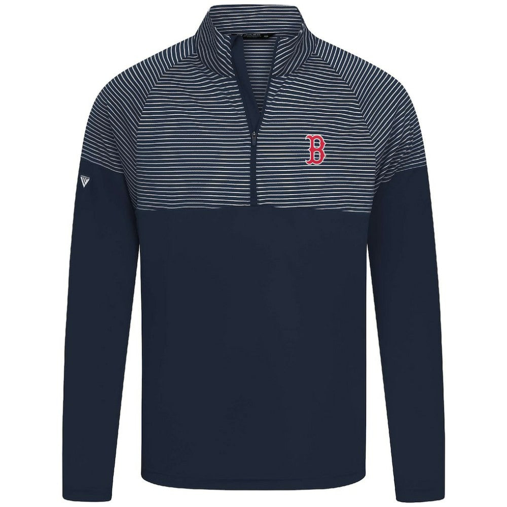 Boston Red Sox Levelwear Classic Stripes Insignia 2.0 Pullover - Navy