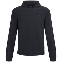 Miami Marlins Levelwear Action Insignia 2.0 Pullover Hoodie - Black
