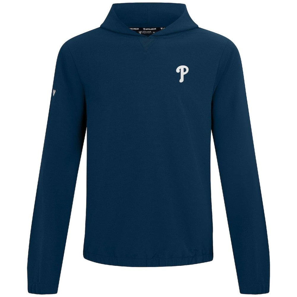 Philadelphia Phillies Levelwear Action Insignia 2.0 Pullover Hoodie - Navy