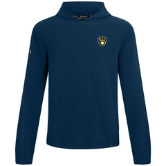 Milwaukee Brewers Levelwear Action Insignia 2.0 Pullover Hoodie - Navy