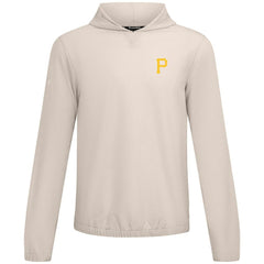 Pittsburgh Pirates Levelwear Action Insignia 2.0 Pullover Hoodie - Khaki