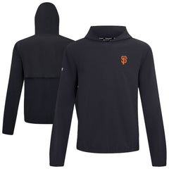 San Francisco Giants Levelwear Action Insignia 2.0 Pullover Hoodie - Black