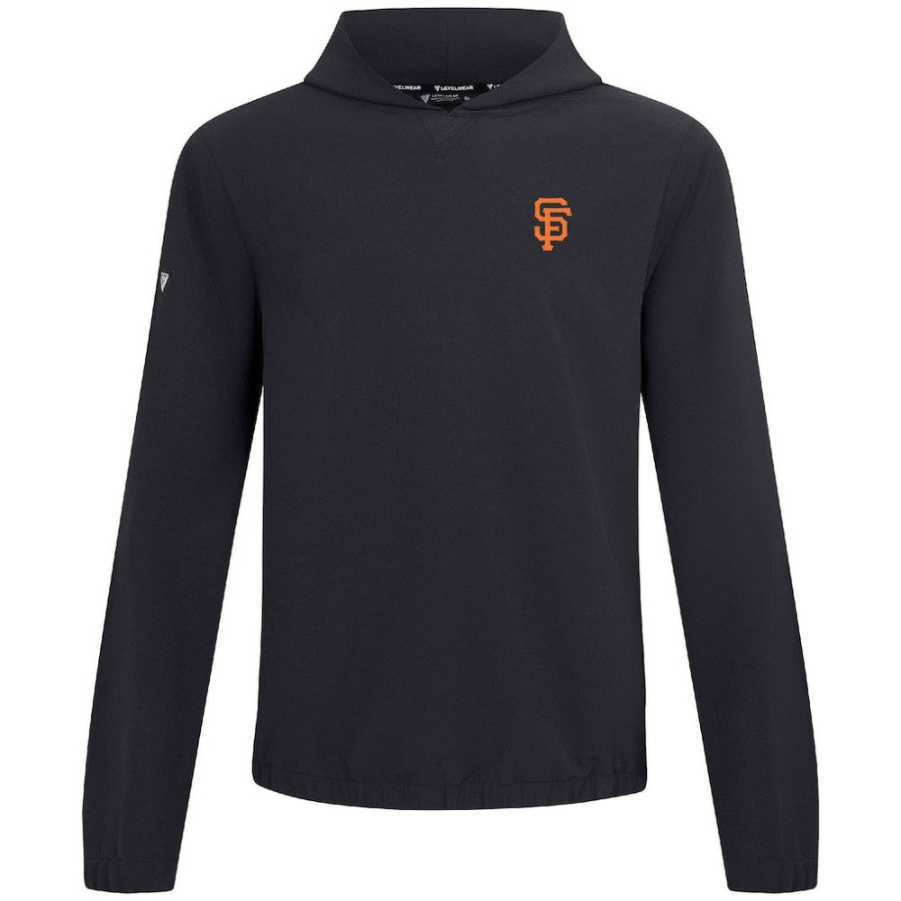 San Francisco Giants Levelwear Action Insignia 2.0 Pullover Hoodie - Black