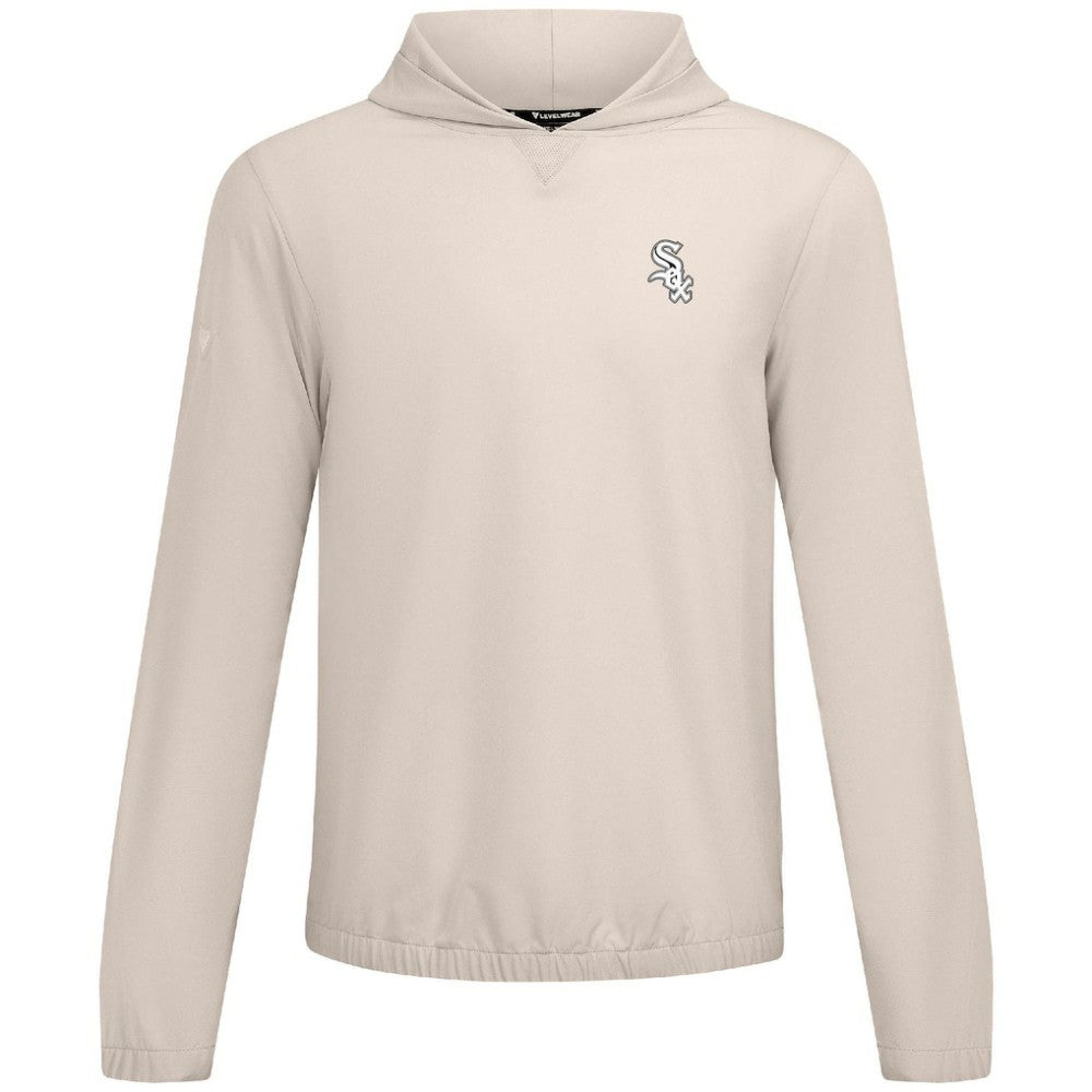 Chicago White Sox Levelwear Action Insignia 2.0 Pullover Hoodie - Khaki
