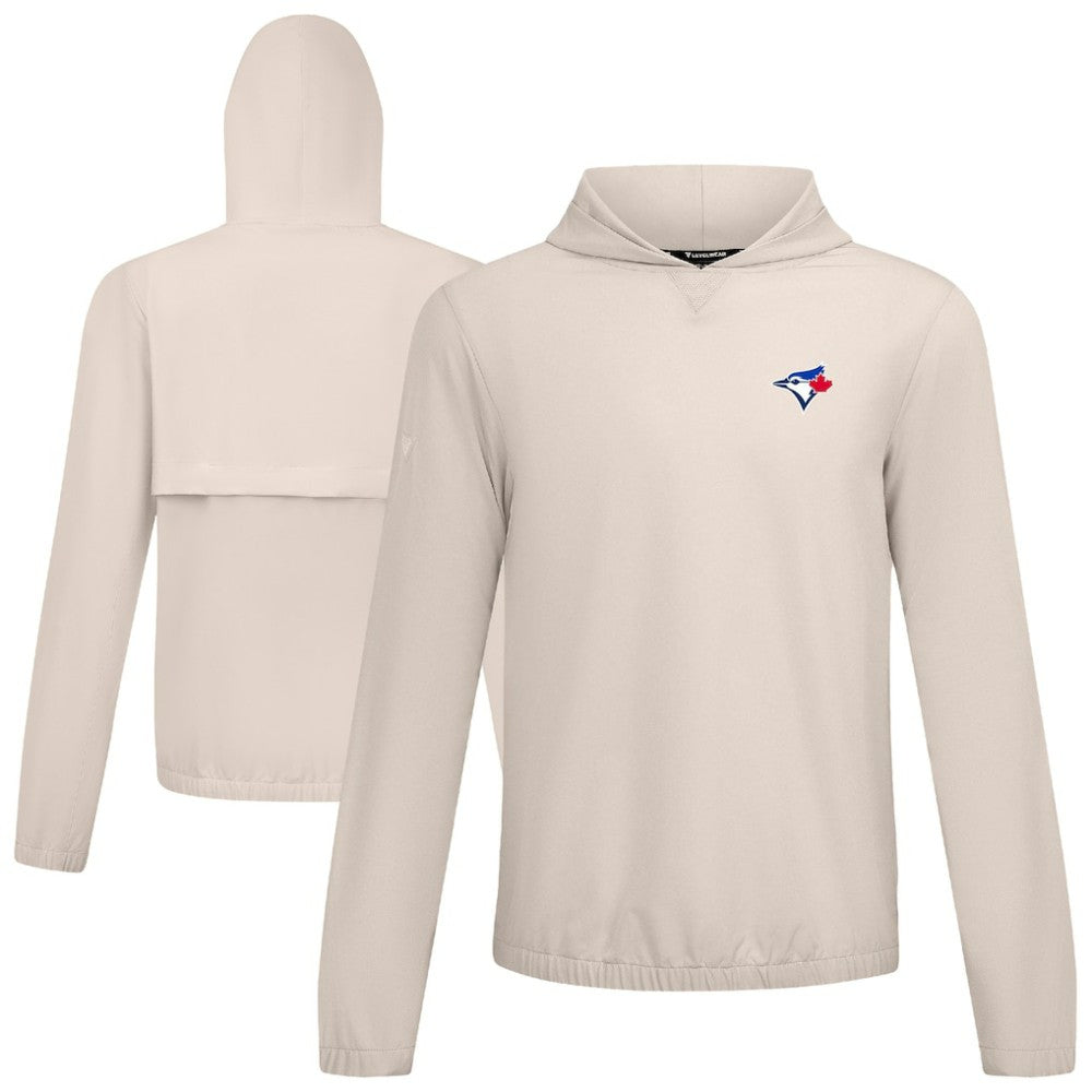 Toronto Blue Jays Levelwear Action Insignia 2.0 Pullover Hoodie - Khaki
