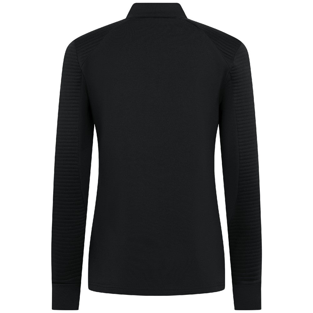 Cincinnati Reds Levelwear Women's Power Insignia 2.0 Quarter-Zip Pullover Top - Black