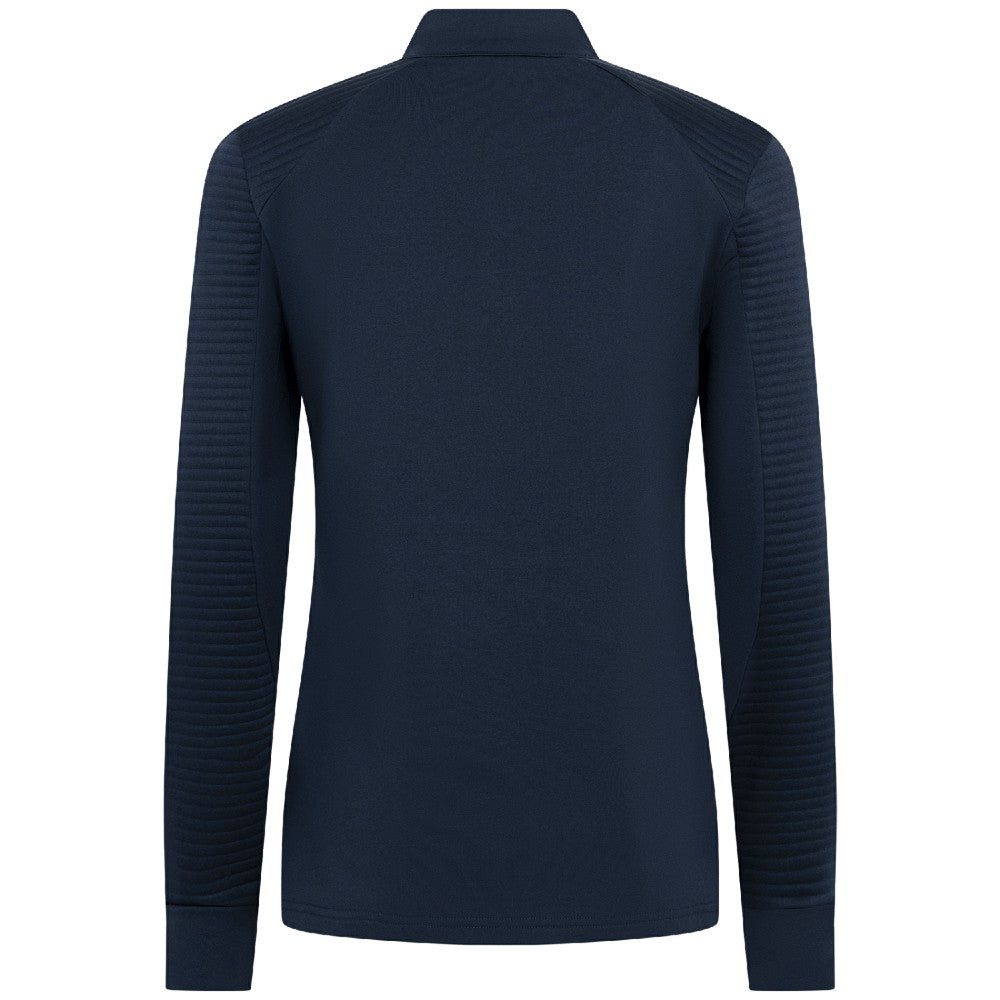 Milwaukee Brewers Levelwear Women's Power Insignia 2.0 Quarter-Zip Pullover Top - Navy