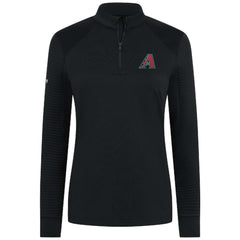 Arizona Diamondbacks Levelwear Women's Power Insignia 2.0 Quarter-Zip Pullover Top - Black