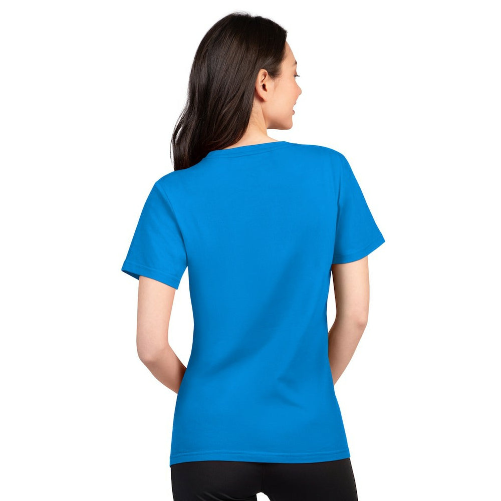 NFL Los Angeles Chargers G-III 4Her by Carl Banks Women's Super-Slim Lightweight Winning Crew T-Shirt