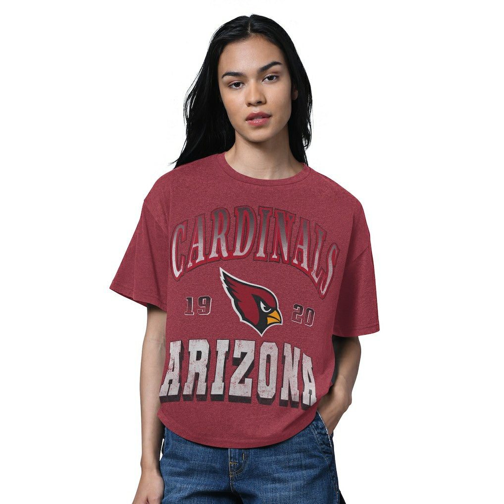 NFL Arizona Cardinals Starter Women's Oversized Hall of Fame T-Shirt