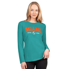 NFL Miami Dolphins G-III 4Her by Carl Banks Women's Best Play Long Sleeve T-Shirt