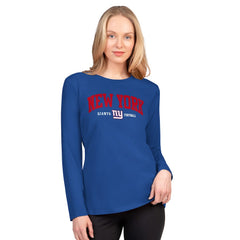 NFL New York Giants G-III 4Her by Carl Banks Women's Best Play Long Sleeve T-Shirt
