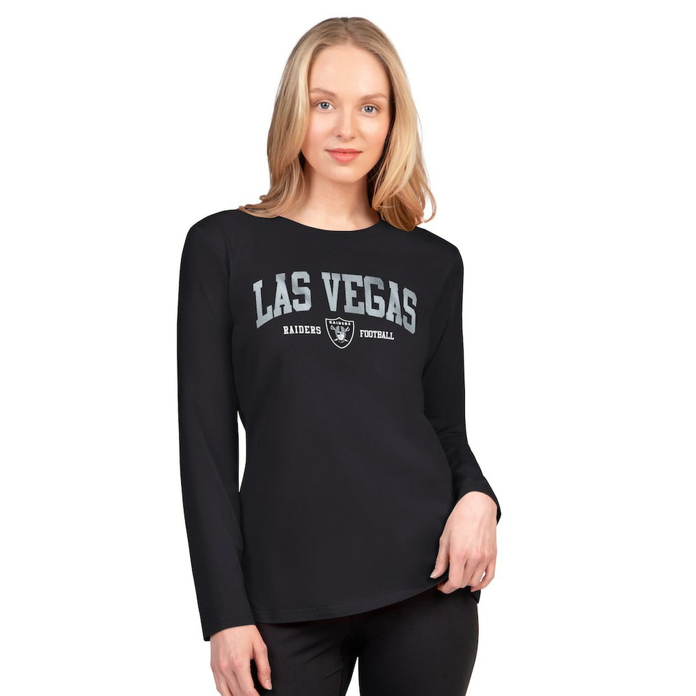 NFL Las Vegas Raiders G-III 4Her by Carl Banks Women's Best Play Long Sleeve T-Shirt