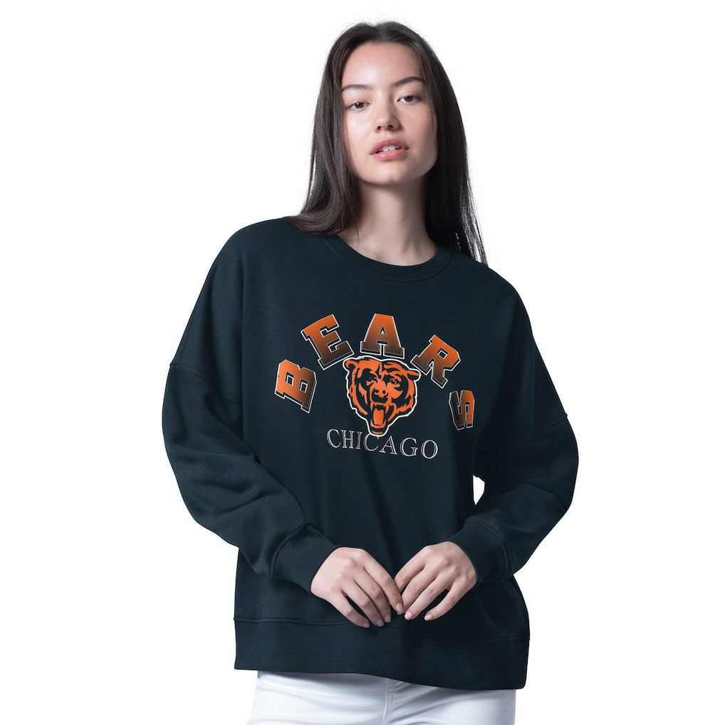 NFL Chicago Bears G-III 4Her by Carl Banks Women's Oversized Feud Sweatshirt
