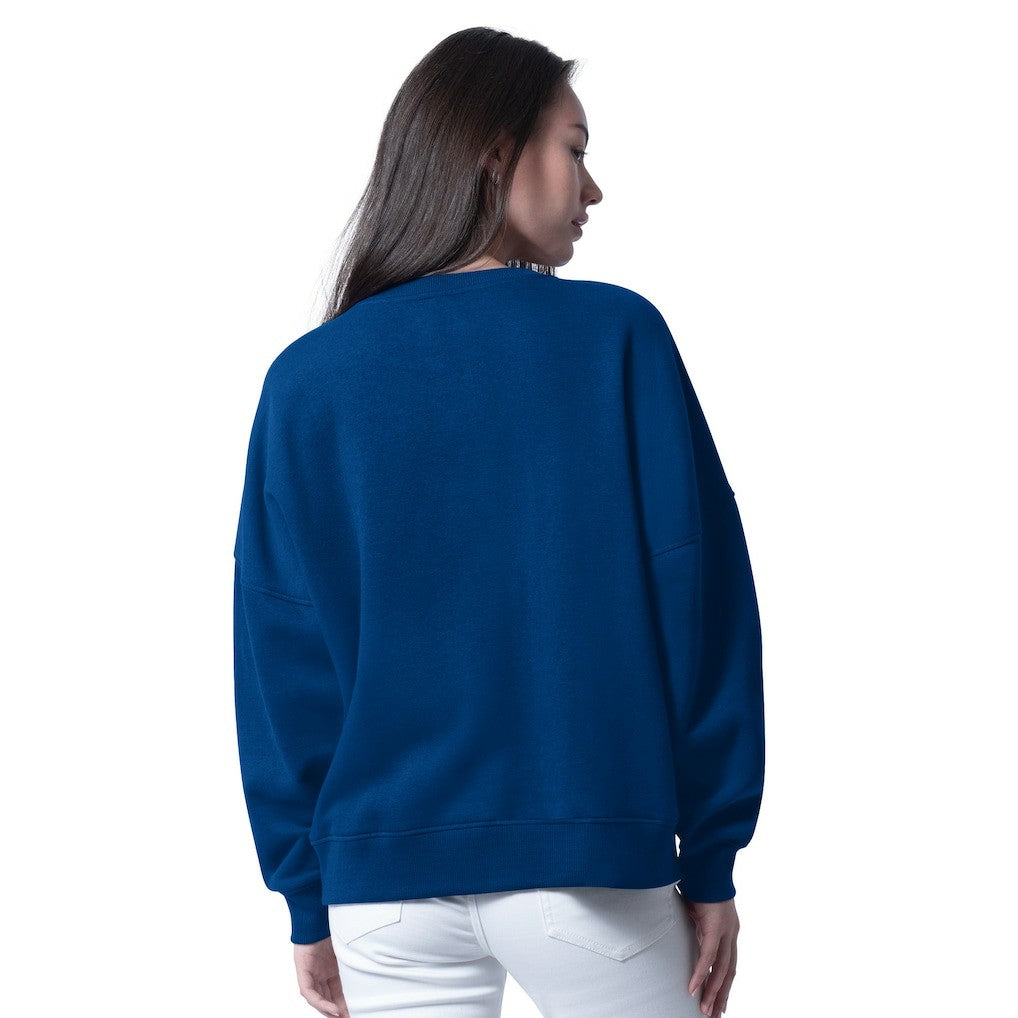 NFL Indianapolis Colts G-III 4Her by Carl Banks Women's Oversized Feud Sweatshirt
