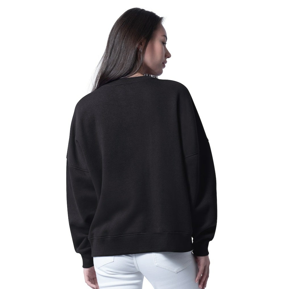 NFL Las Vegas Raiders G-III 4Her by Carl Banks Women's Oversized Feud Sweatshirt