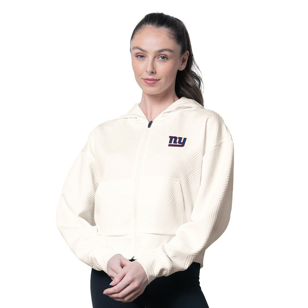 NFL New York Giants MSX by Michael Strahan Women's Eleanor Full-Zip Hoodie